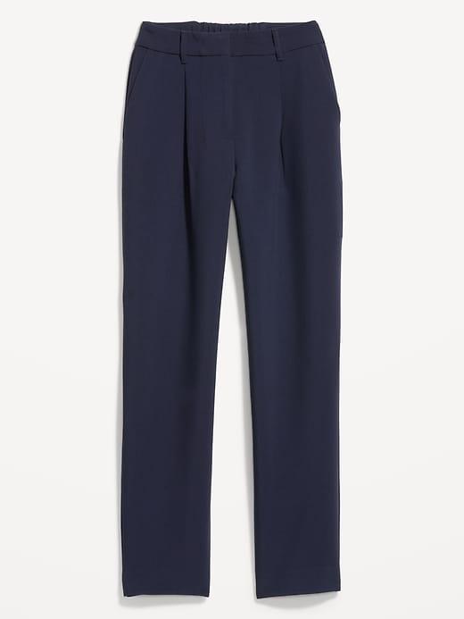 Extra High-Waisted Relaxed Slim Taylor Pants Product Image