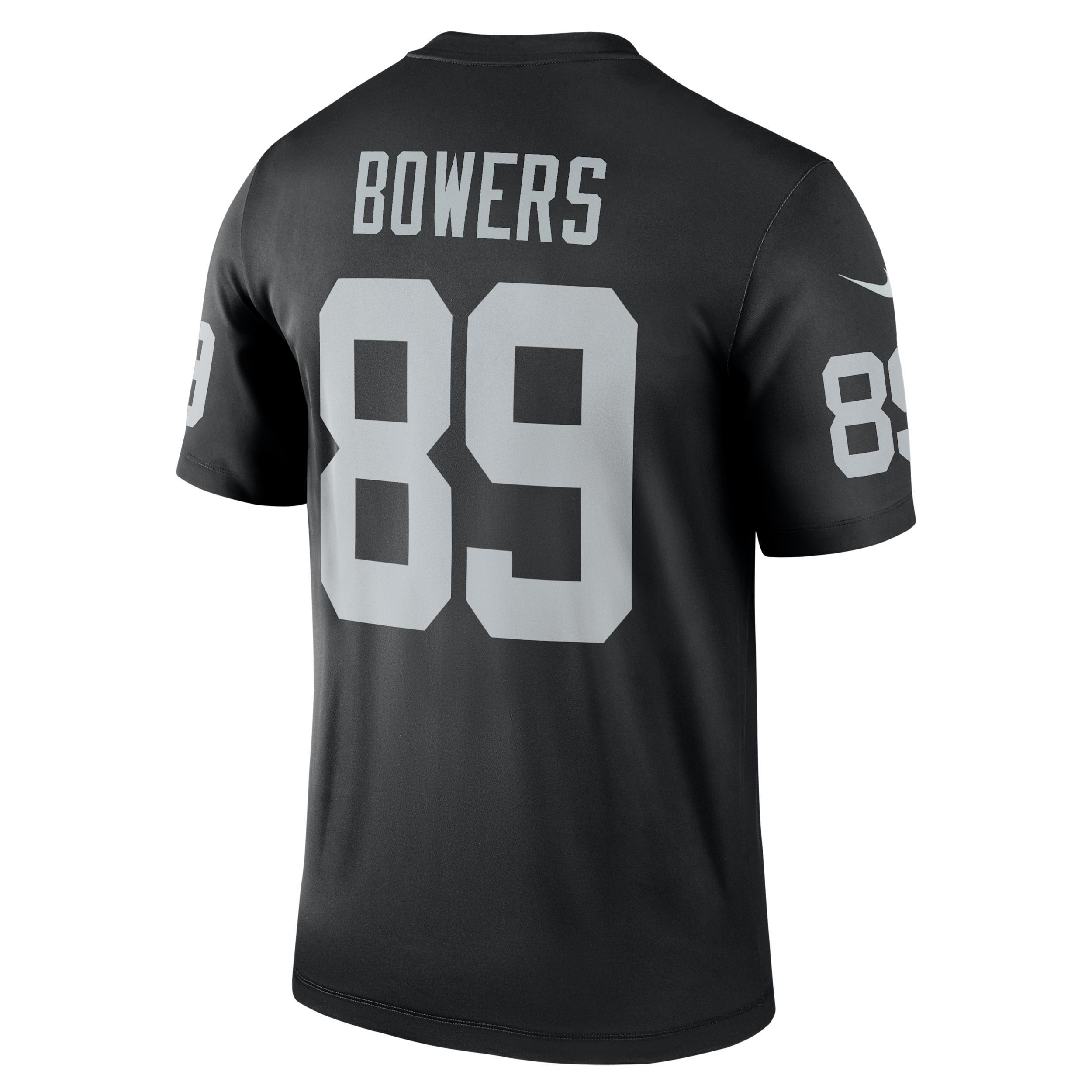 Brock Bowers Las Vegas Raiders Nike Men's Dri-FIT NFL Legend Jersey Product Image
