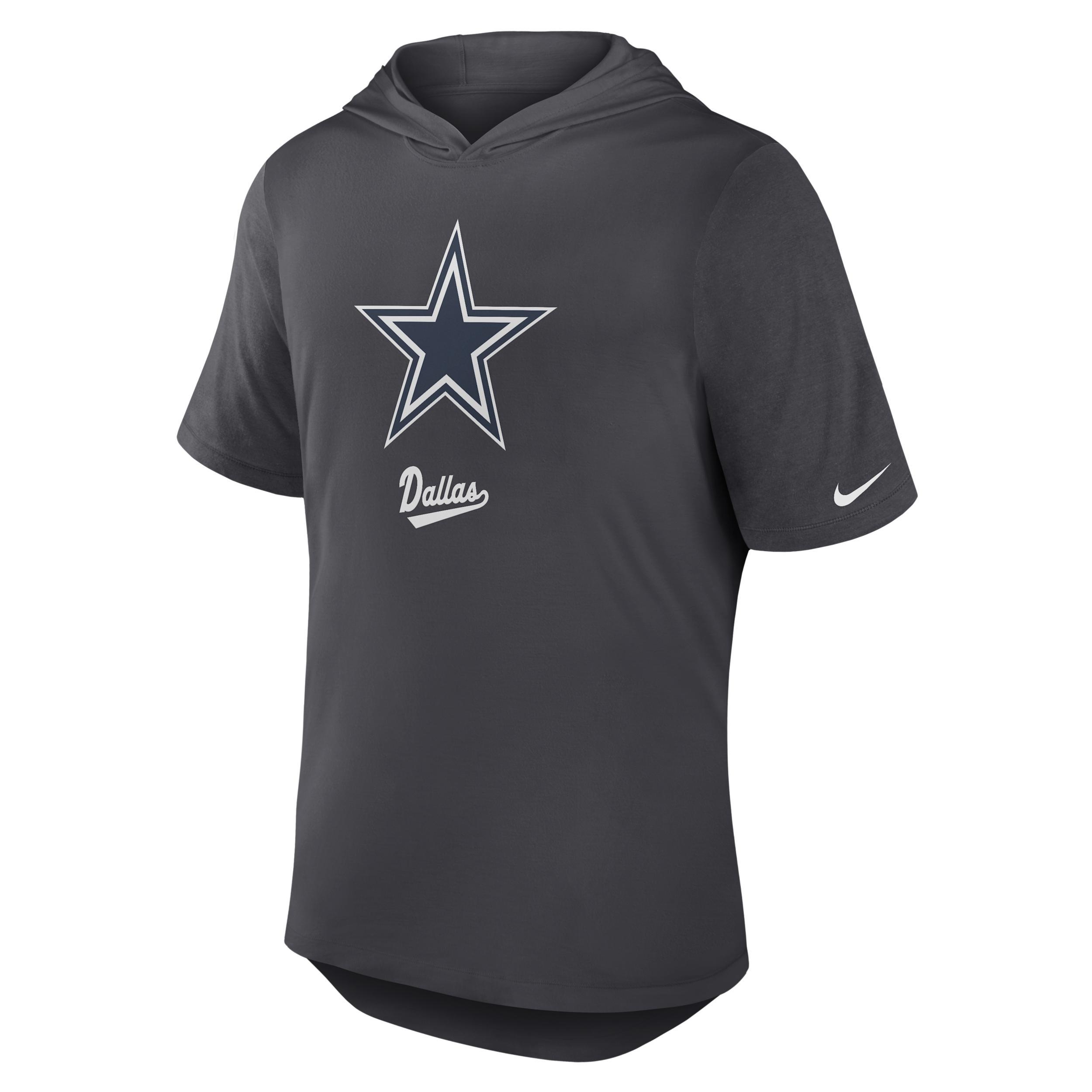 Seattle Mariners Logo Nike Men's Dri-FIT MLB Hooded T-Shirt Product Image