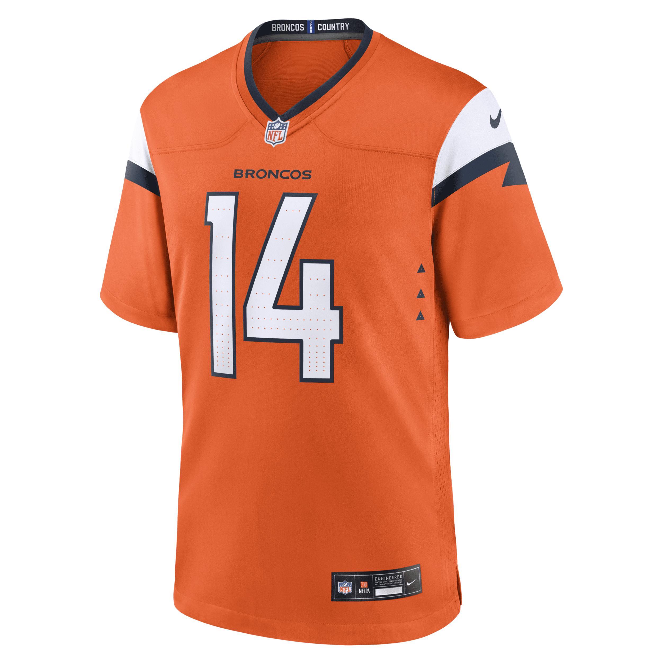 Courtland Sutton Denver Broncos Nike Mens NFL Game Football Jersey Product Image