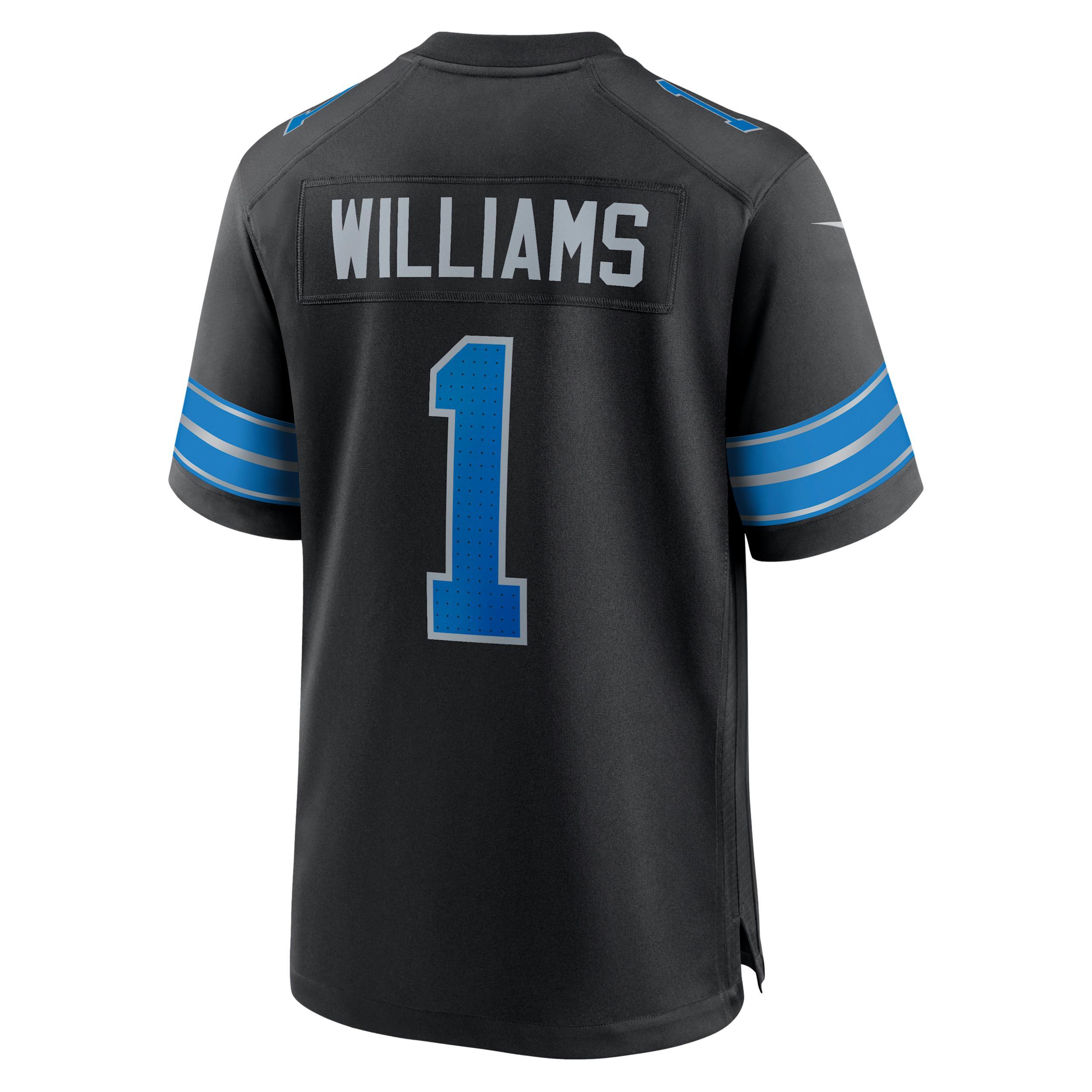 Jameson Williams Detroit Lions Nike Men's NFL Game Jersey Product Image