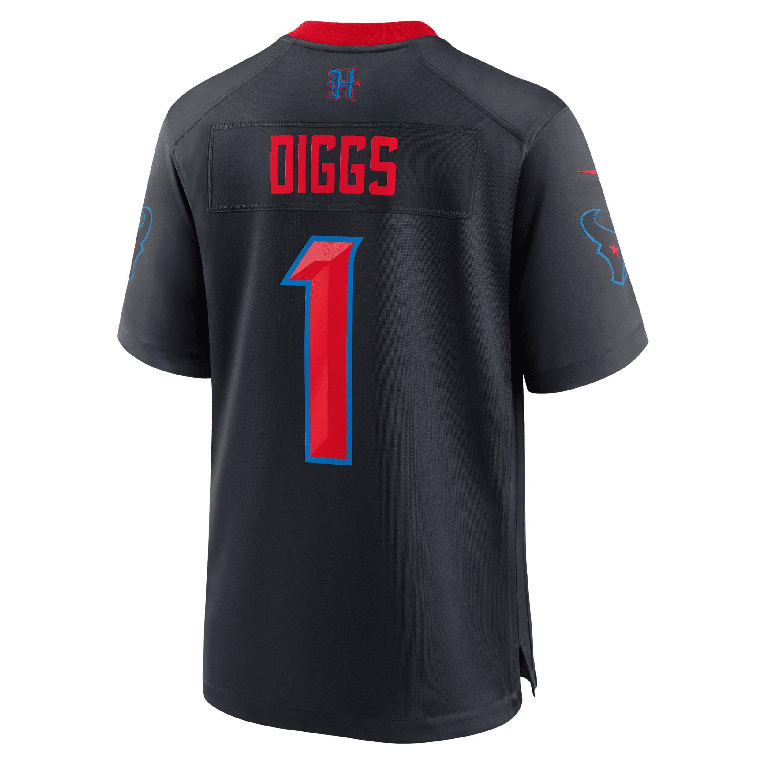 Men's Nike Jared Goff  Blue Detroit Lions Alternate Game Jersey, Size: Large Product Image