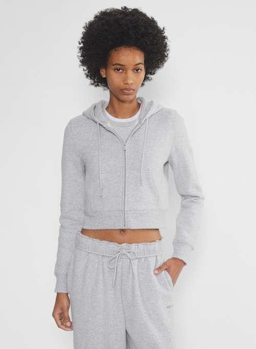 cozy fleece snug zip hoodie Product Image