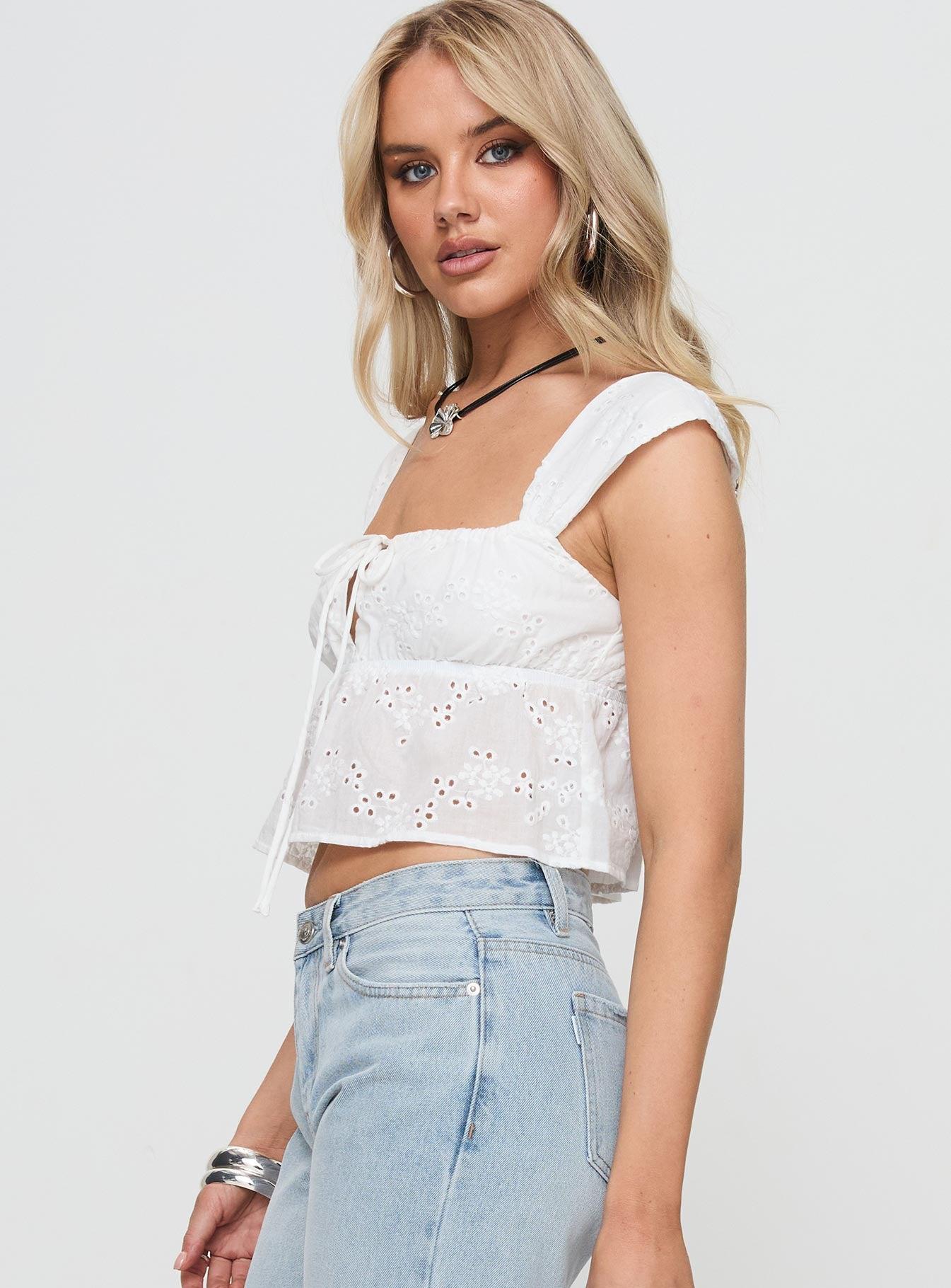 Annita Top White Product Image