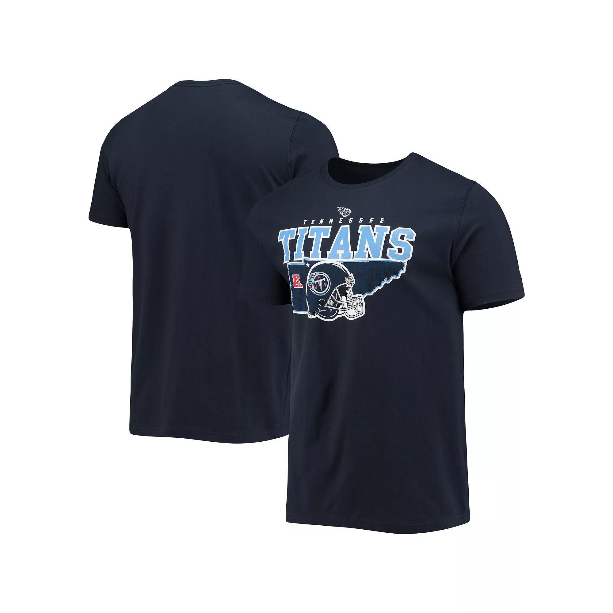 Men's New Era Navy Tennessee Titans Local Pack T-Shirt, Size: Medium, Blue Product Image