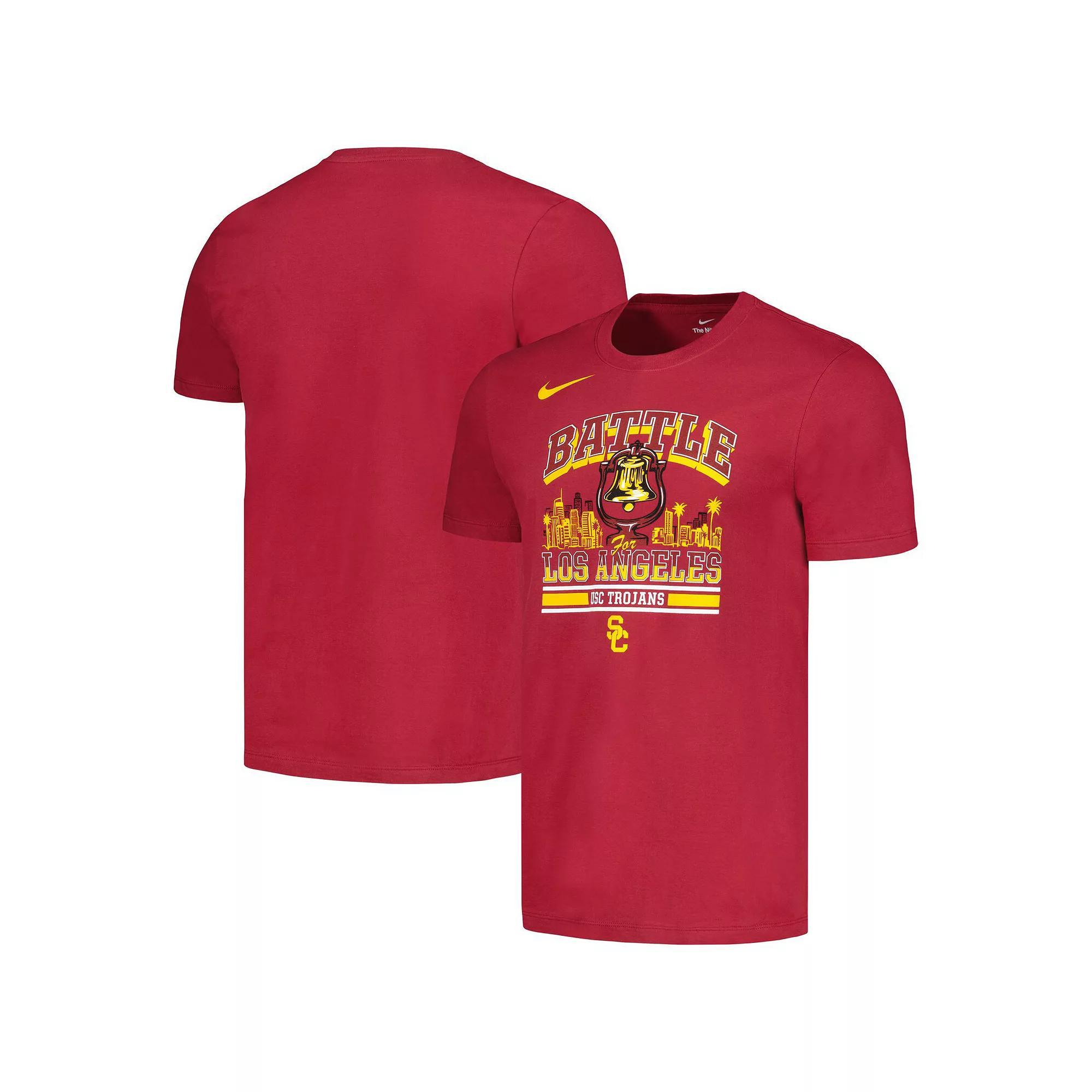 Men's Nike Cardinal USC Trojans vs. UCLA Bruins Rivalry T-Shirt, Size: Medium, Red Product Image