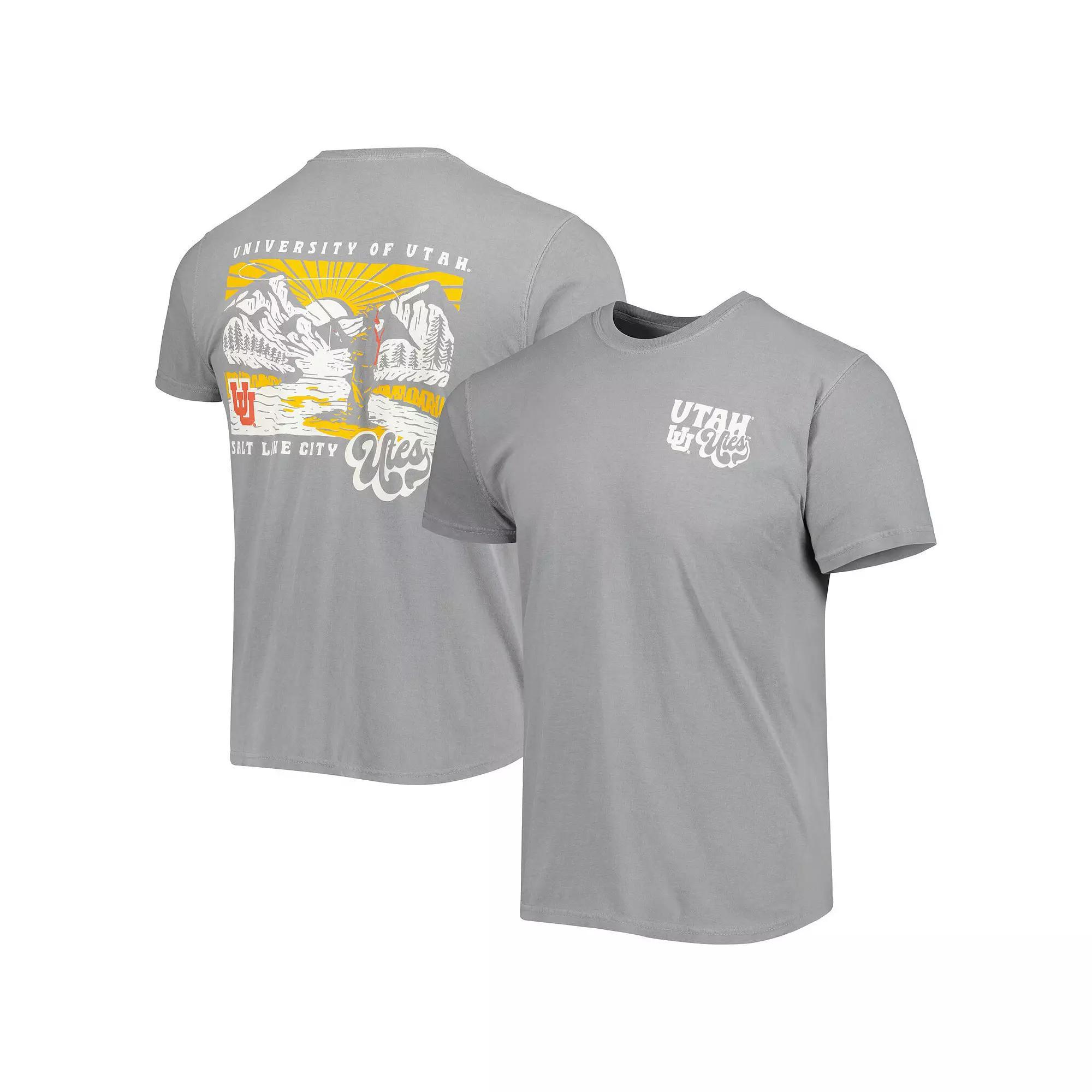 Men's Gray Utah Utes Hyperlocal T-Shirt, Size: Large, Ute Grey Product Image