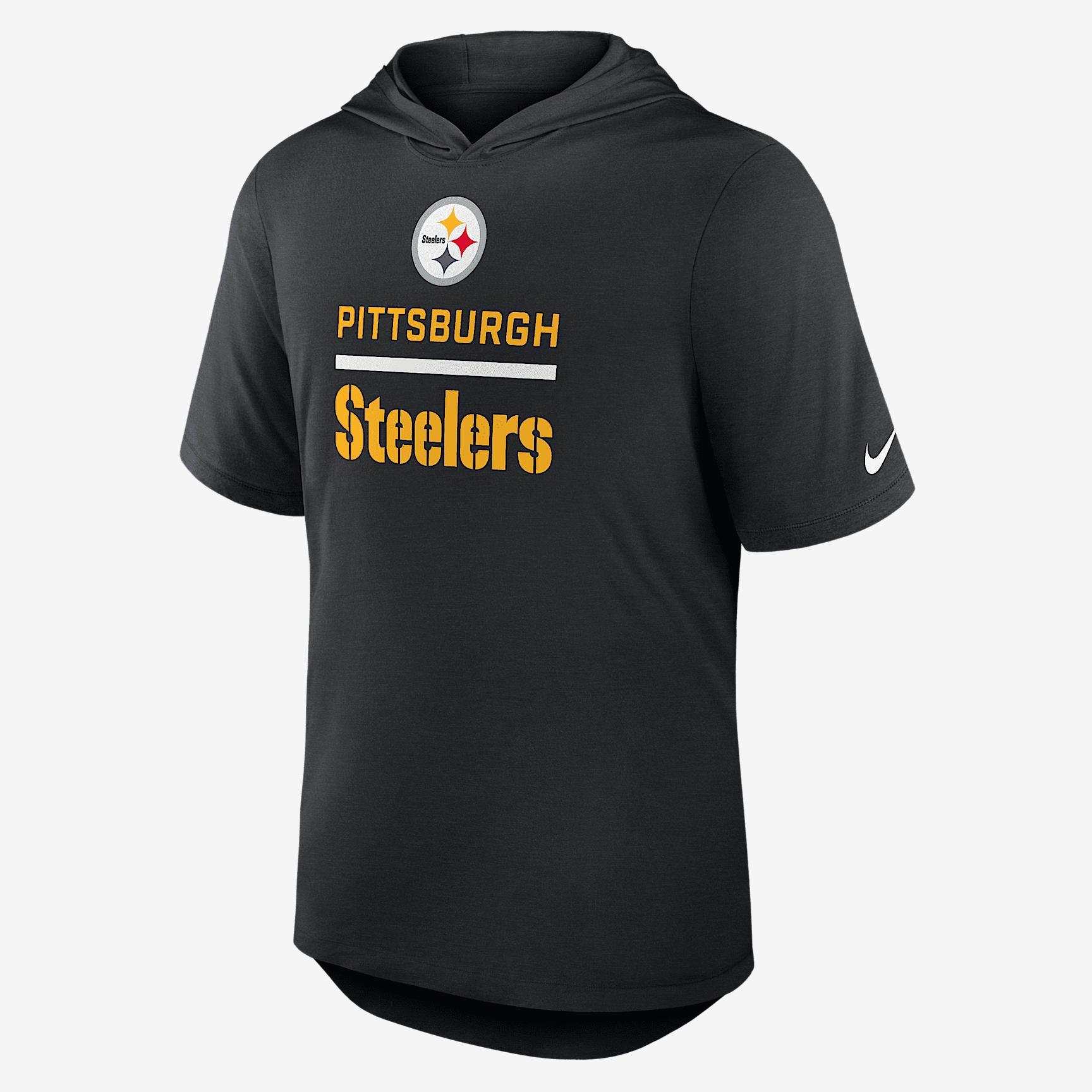 New York Jets Nike Men's Dri-FIT NFL Hooded T-Shirt Product Image