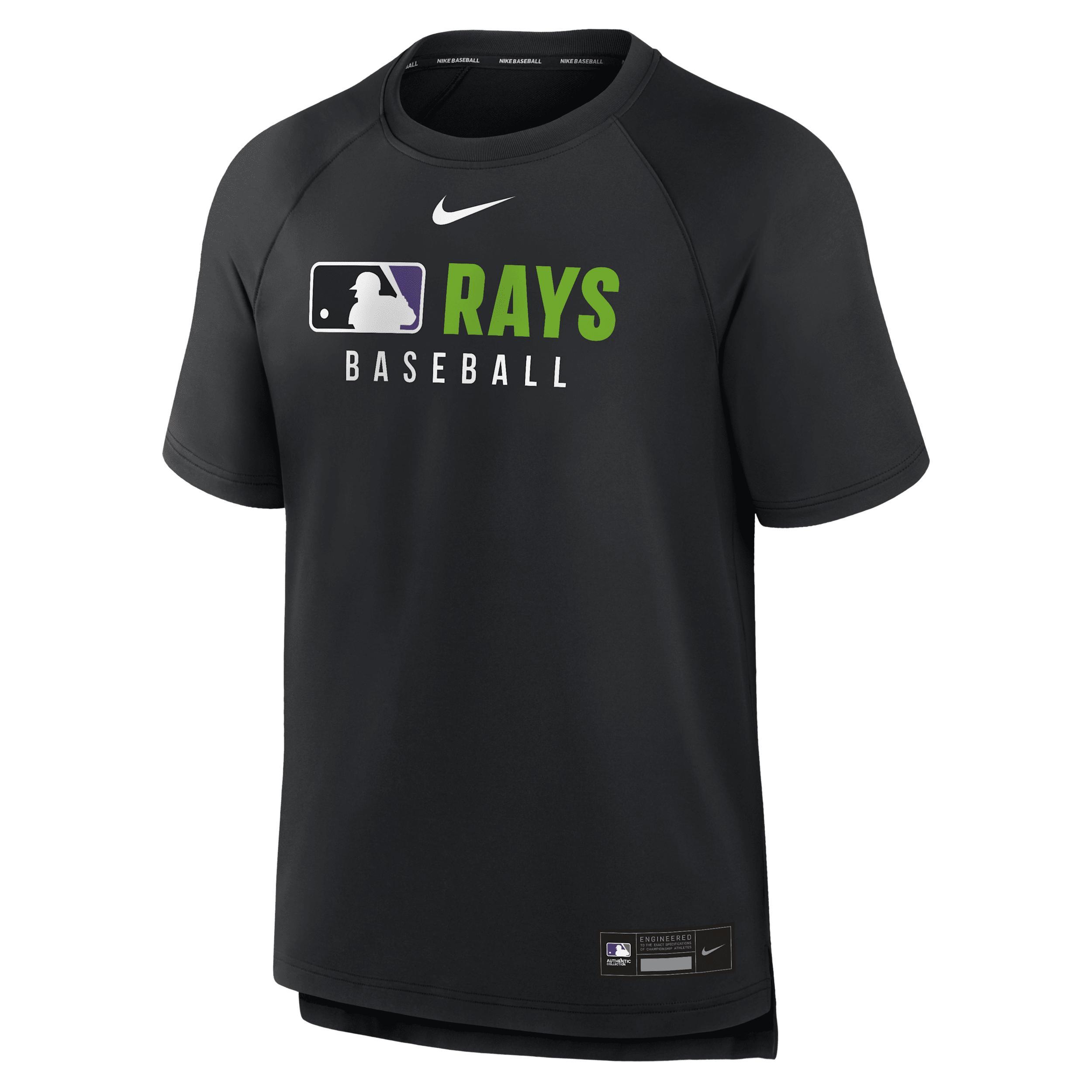 Miami Marlins Authentic Collection Pregame Nike Men's Dri-FIT MLB T-Shirt Product Image
