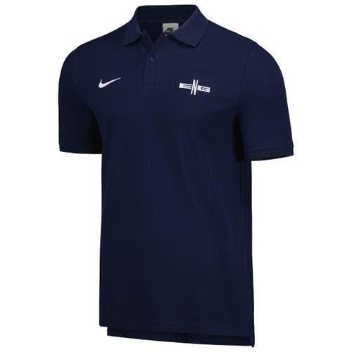 Men's Nike Blue England National Team Pique Polo at Nordstrom, Size Small Product Image