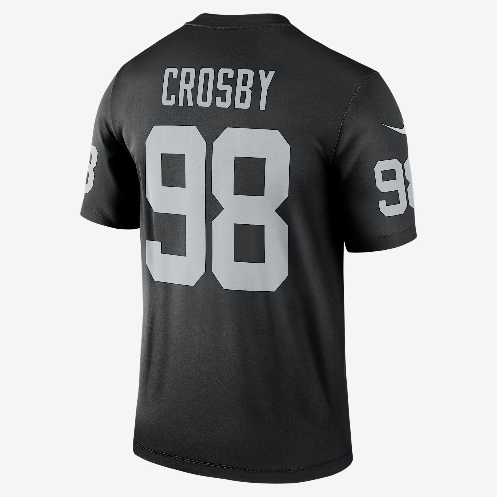 Maxx Crosby Las Vegas Raiders Nike Men's Dri-FIT NFL Legend Jersey Product Image