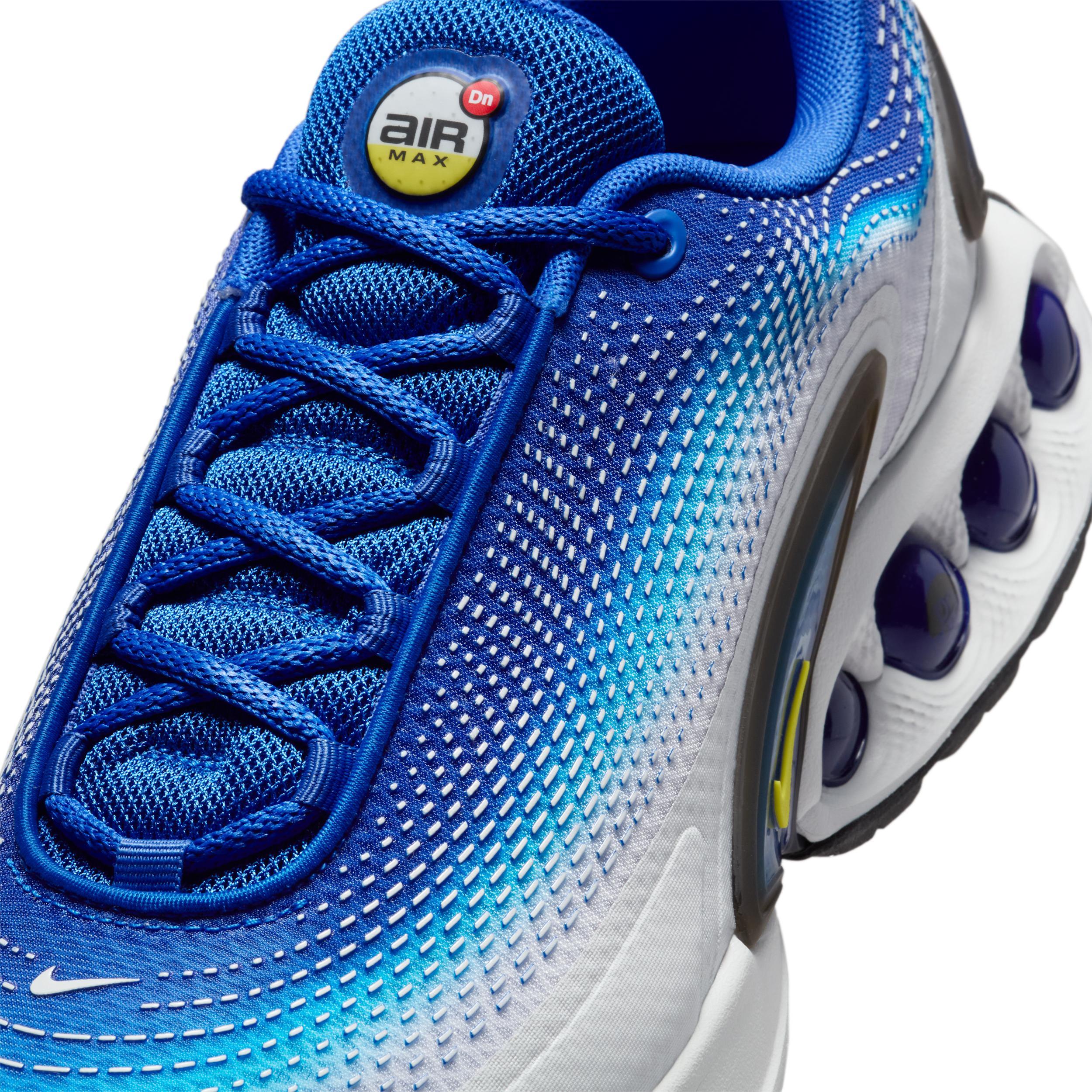 Nike Mens Air Max Dn Casual Shoes in Racer Blue/Blue Fury/Black Product Image