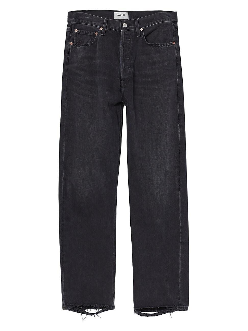 Mens 90s Distressed Straight-Leg Jeans Product Image