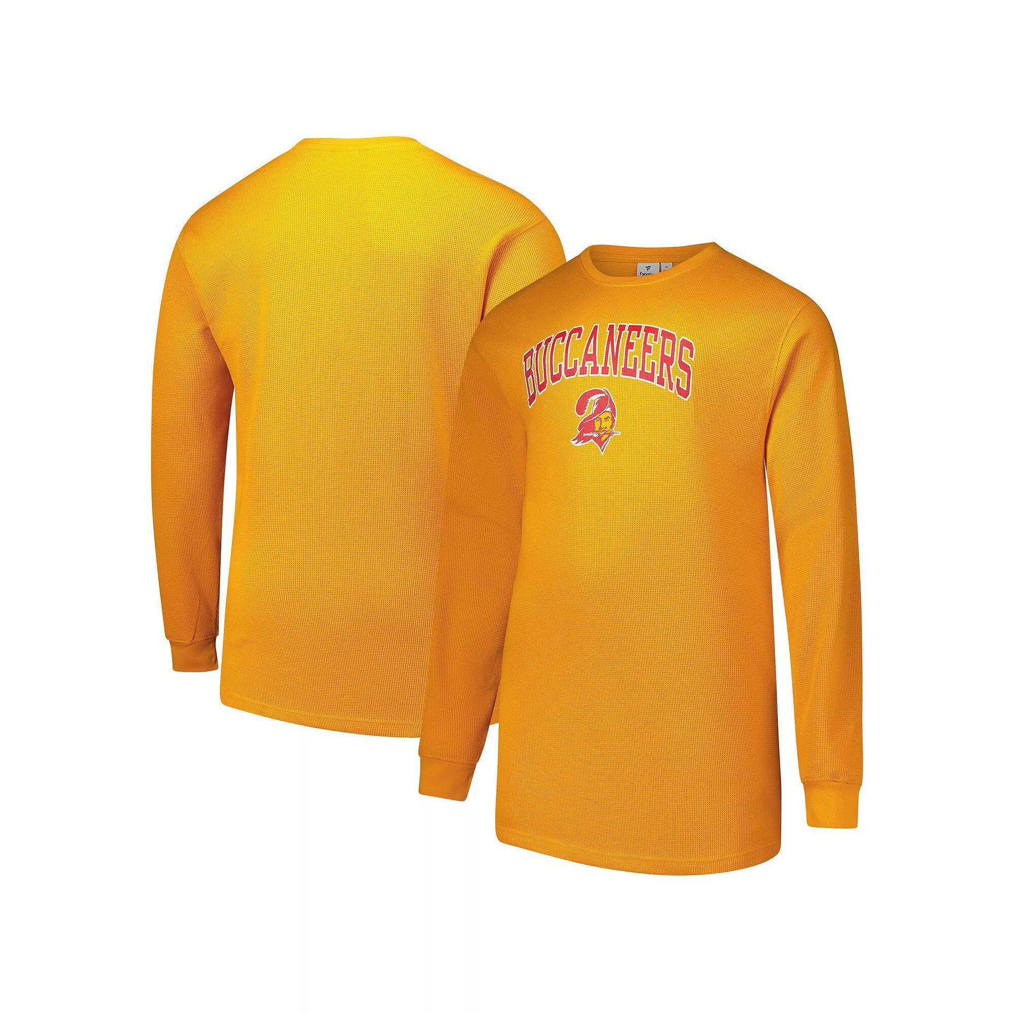 Mens Fanatics Tampa Bay Buccaneers Big & Tall Throwback Thermal Long Sleeve T-Shirt Product Image