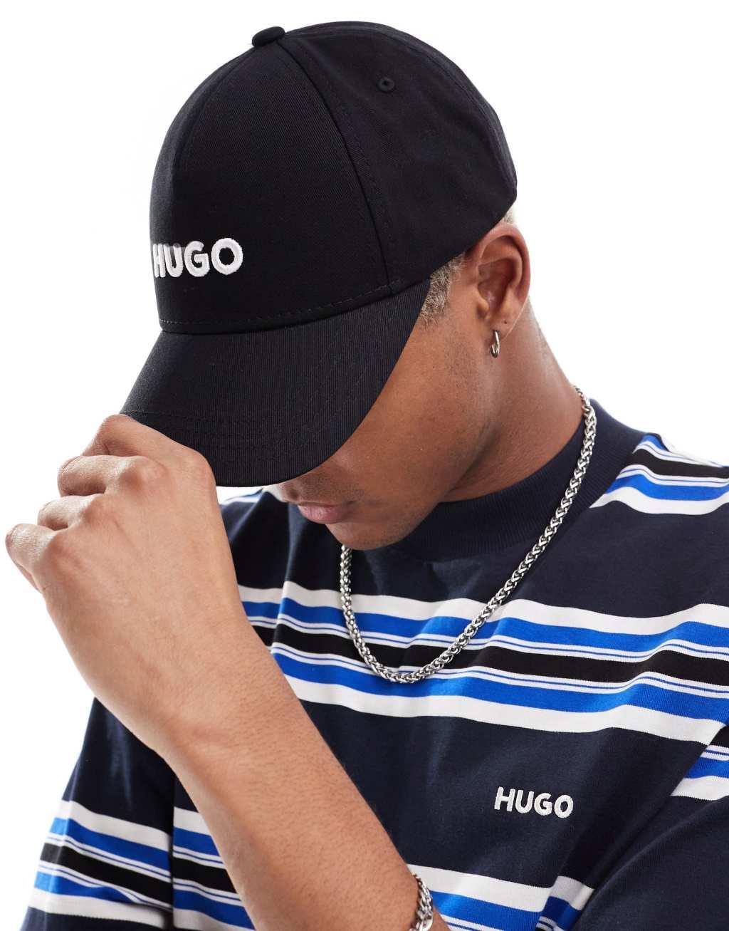 HUGO RED baseball cap in black Product Image