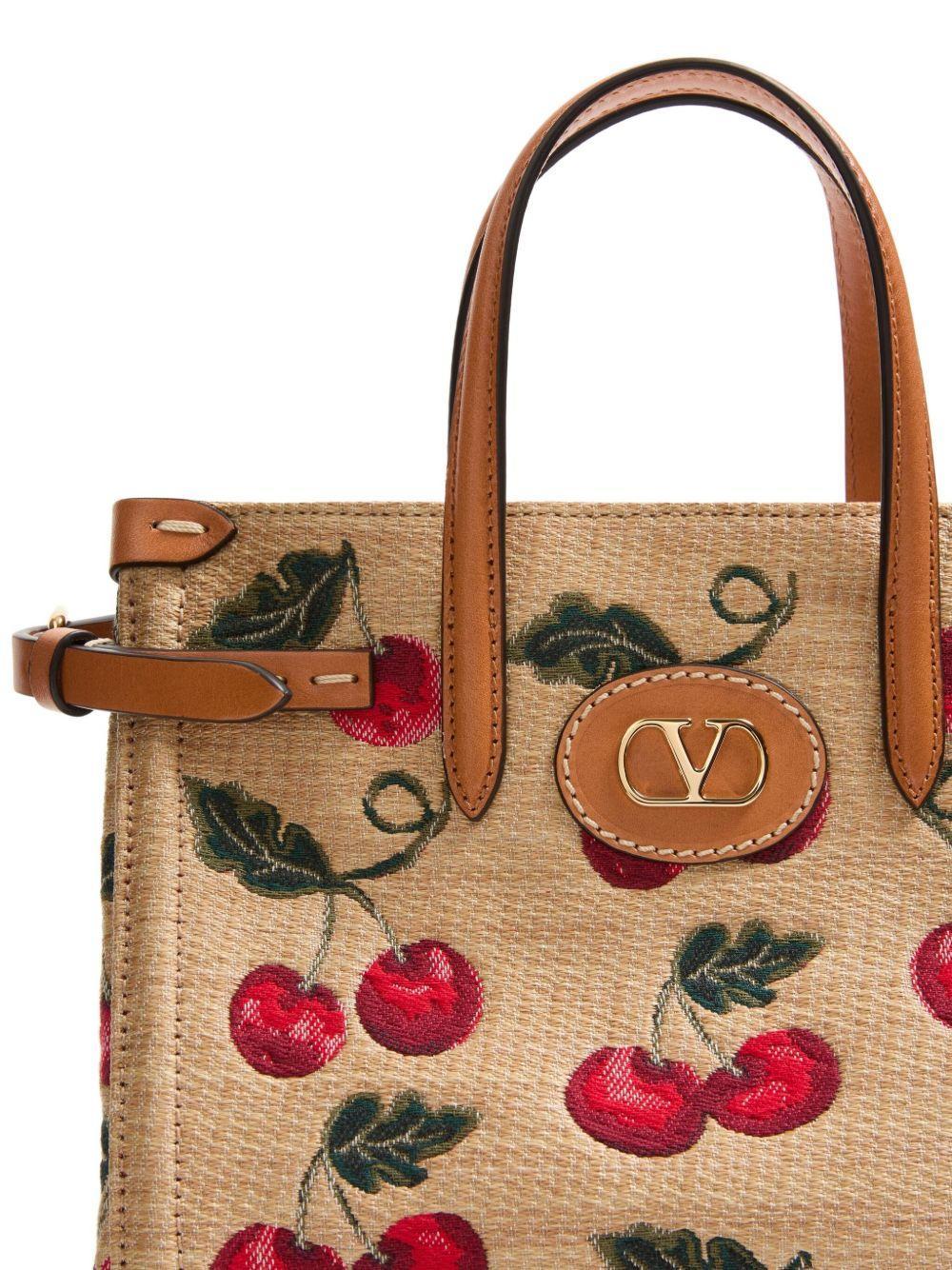 small Antibes Cherry-motif tote bag Product Image
