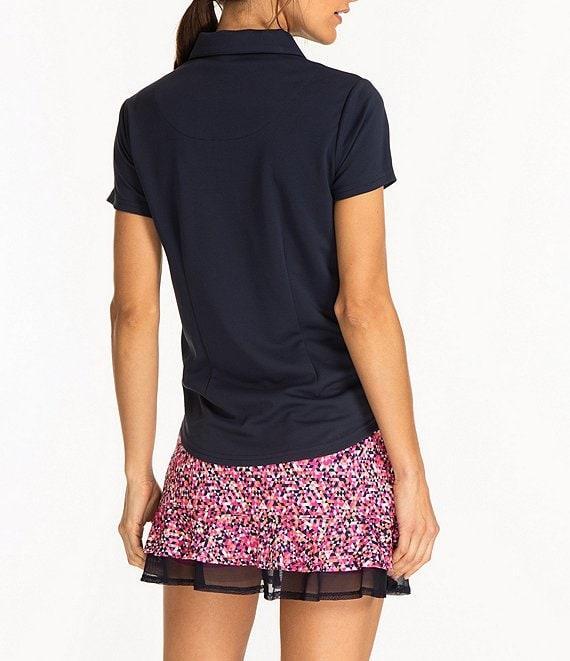 Sport Haley Short Sleeve Quarter Zip Collared Polo Product Image