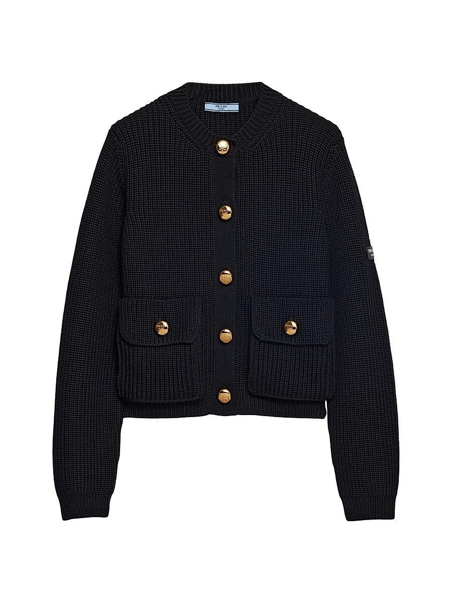 Womens Wool Cardigan Product Image