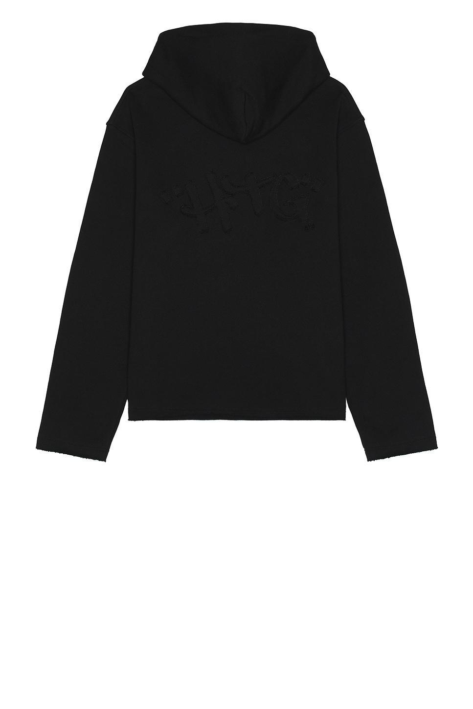 RHONE Walden Waffle Knit 1/4 Zip Sweater In Black Product Image