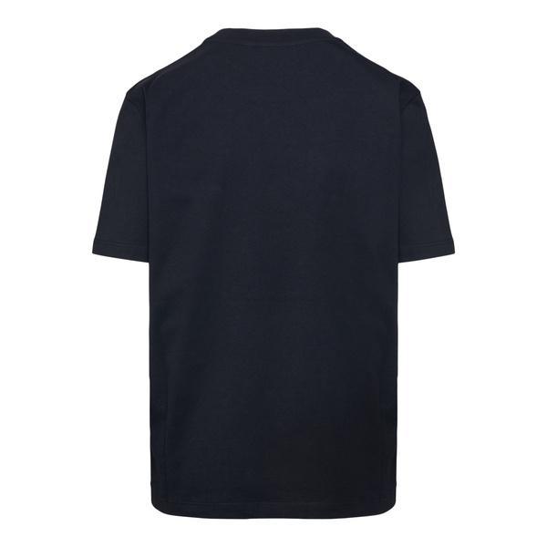 MSGM Chest-logo Crewneck T-shirt In Black Product Image
