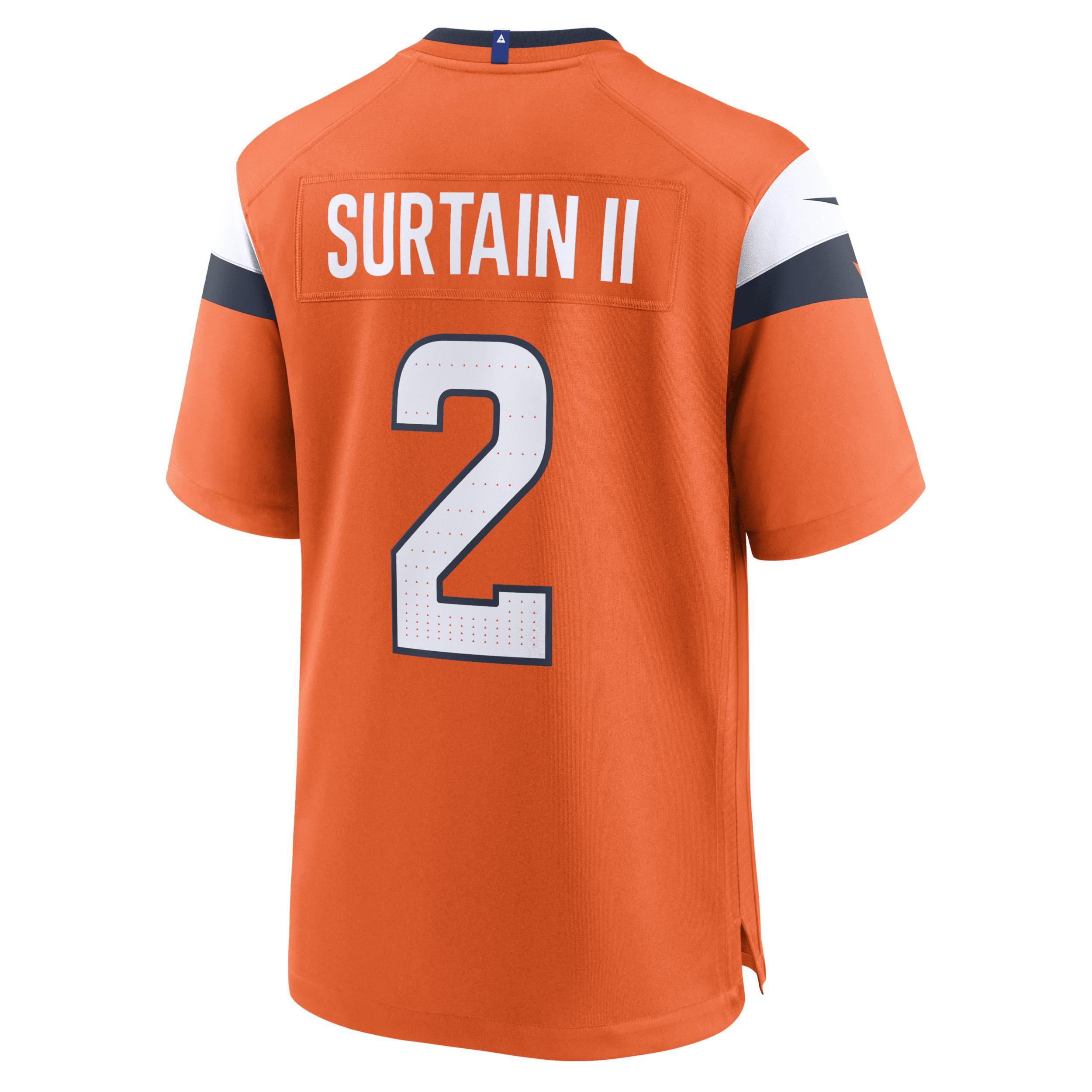 Patrick Surtain II Denver Broncos Nike Men's NFL Game Football Jersey Product Image