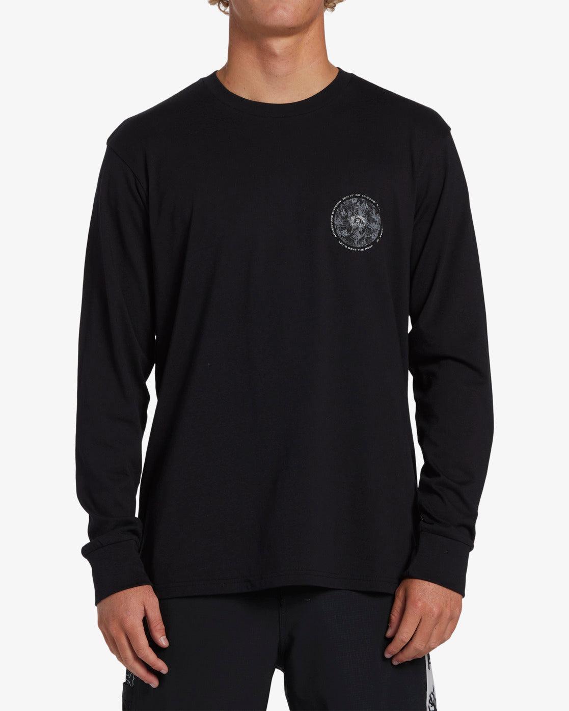 Coral Gardeners Restore Long Sleeve T-Shirt - Black Male Product Image
