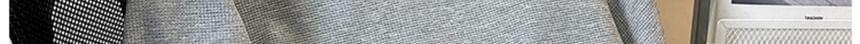 Long-Sleeve Henley Plain Tee Product Image