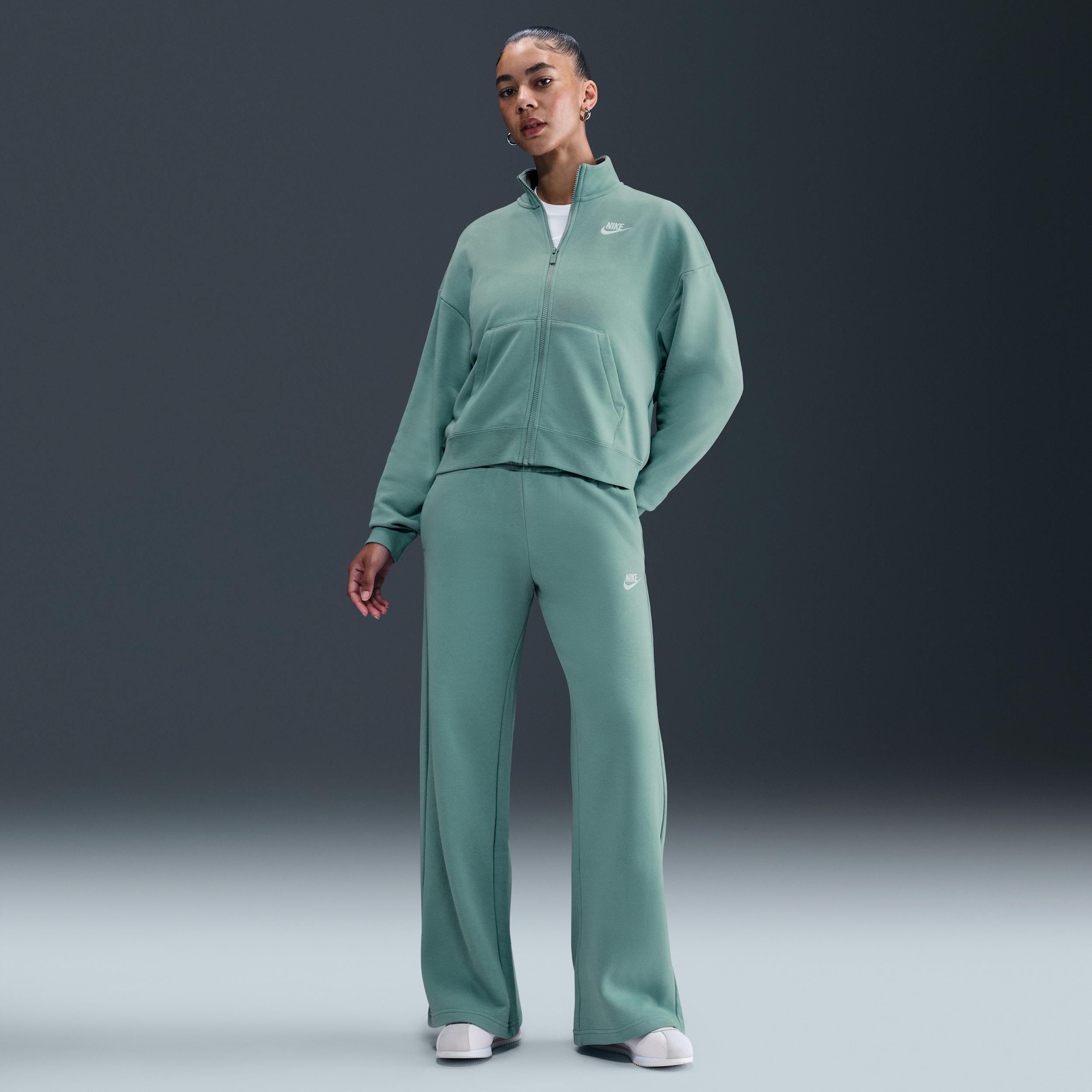 Nike Sportswear Club Fleece Women's Mid-Rise Wide-Leg Sweatpants Product Image
