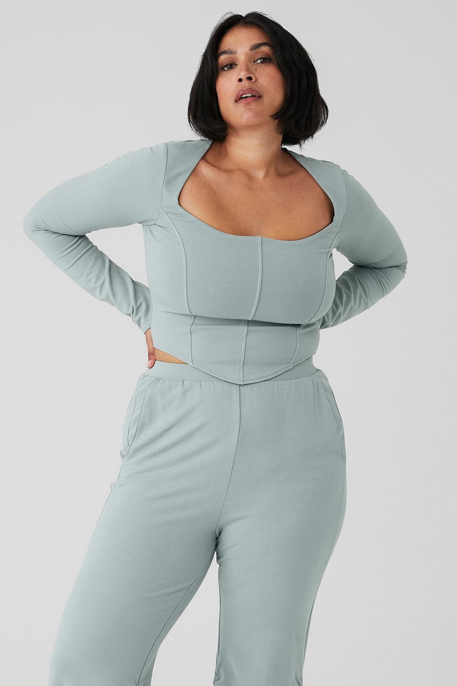 Soft Sculpt Long Sleeve - Cosmic Grey Product Image