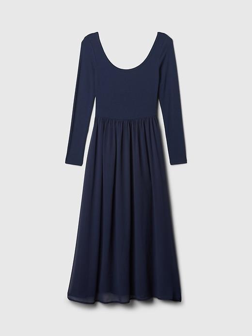 Mixed Media Maxi Dress Product Image
