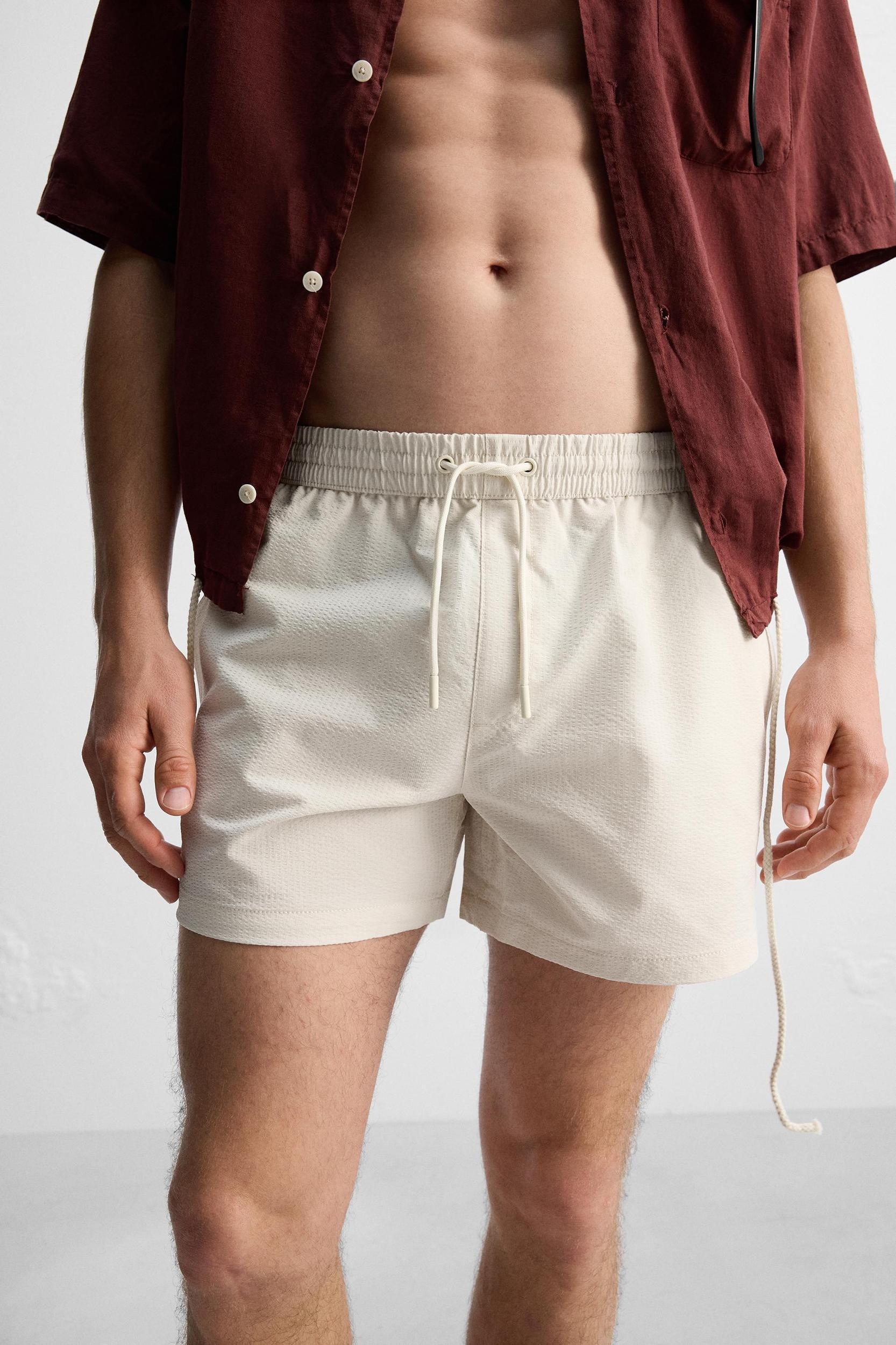 SEERSUCKER MEDIUM SWIMSUIT Product Image