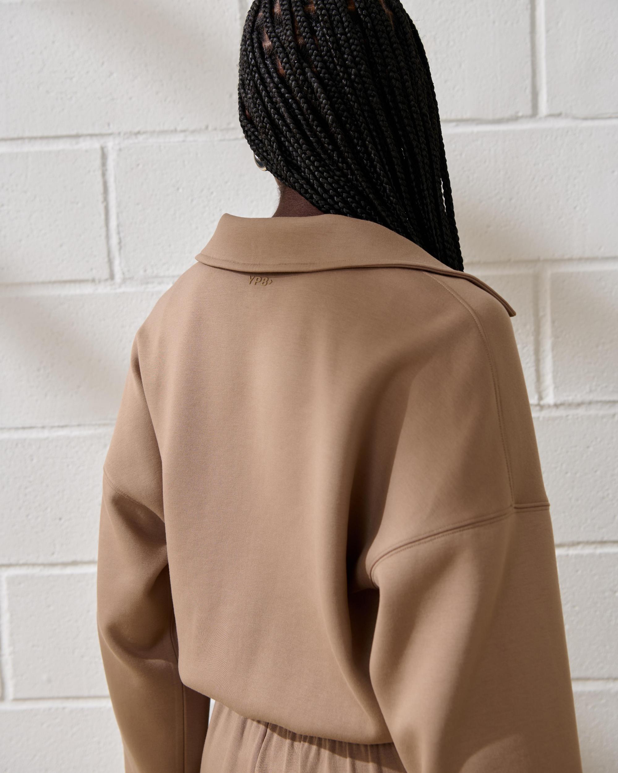 YPB neoKNIT Long-Sleeve Half-Zip Jumpsuit Product Image