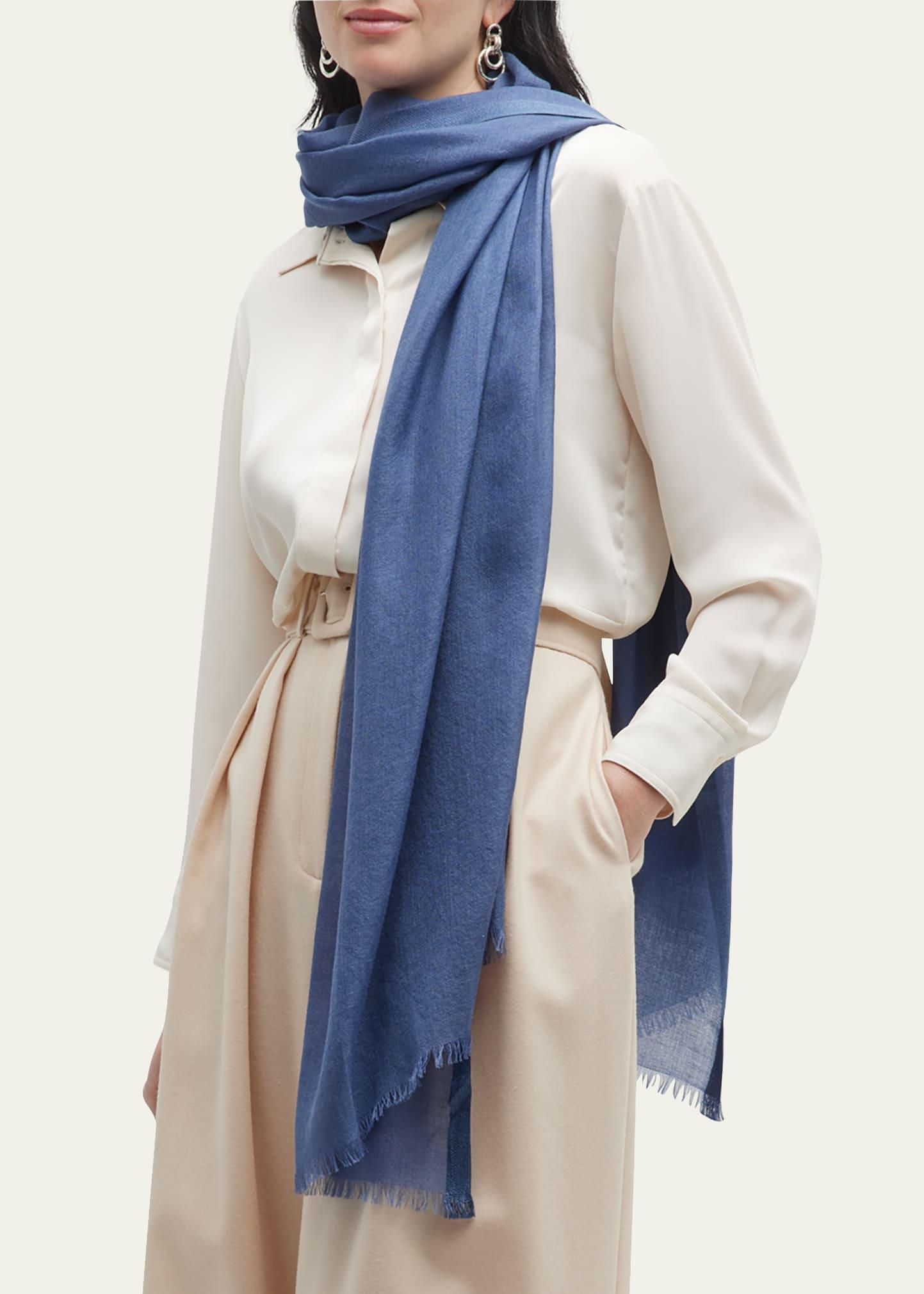 Womens Aria Cashmere & Silk-Blend Stole Product Image