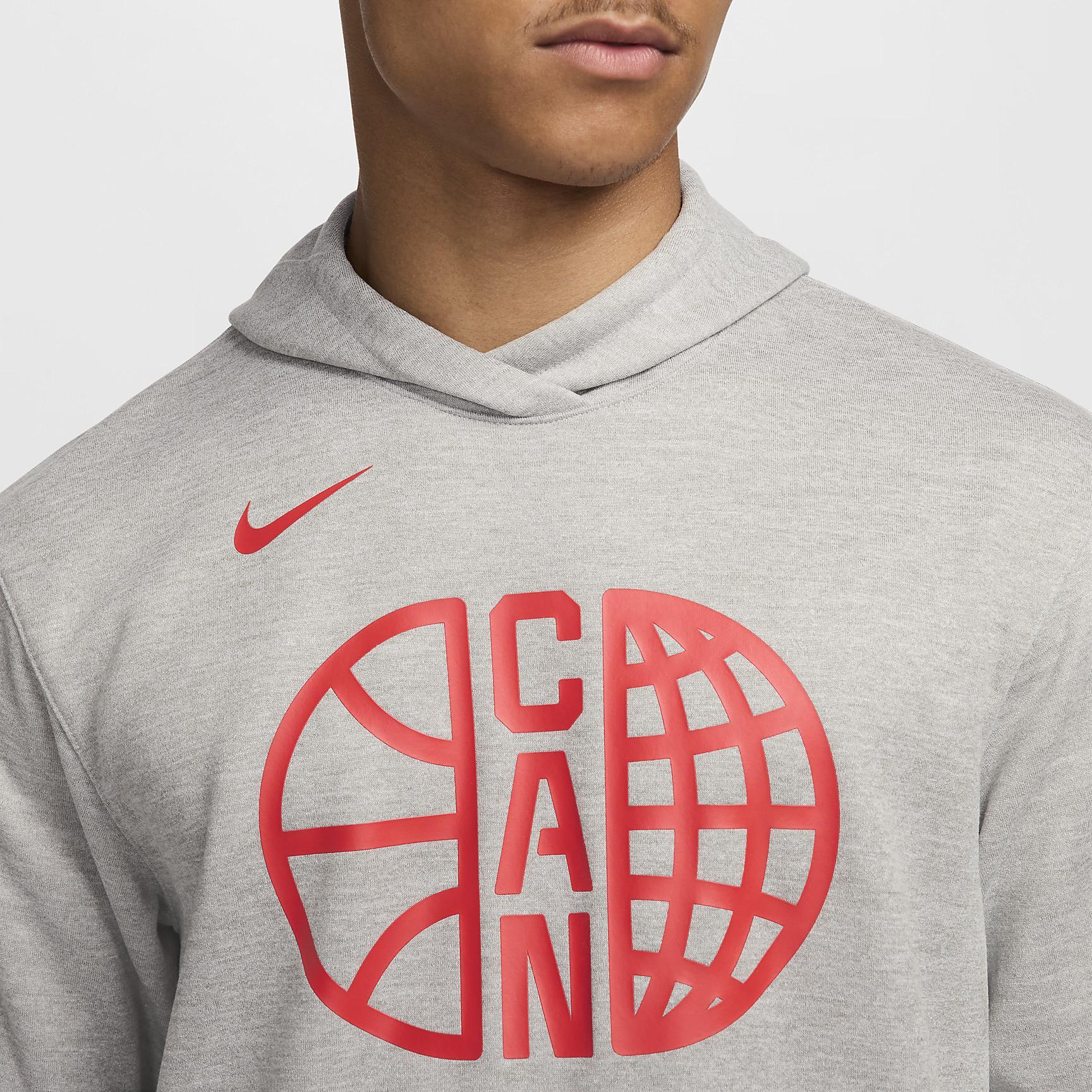Canada Practice Men's Nike Basketball Hoodie Product Image