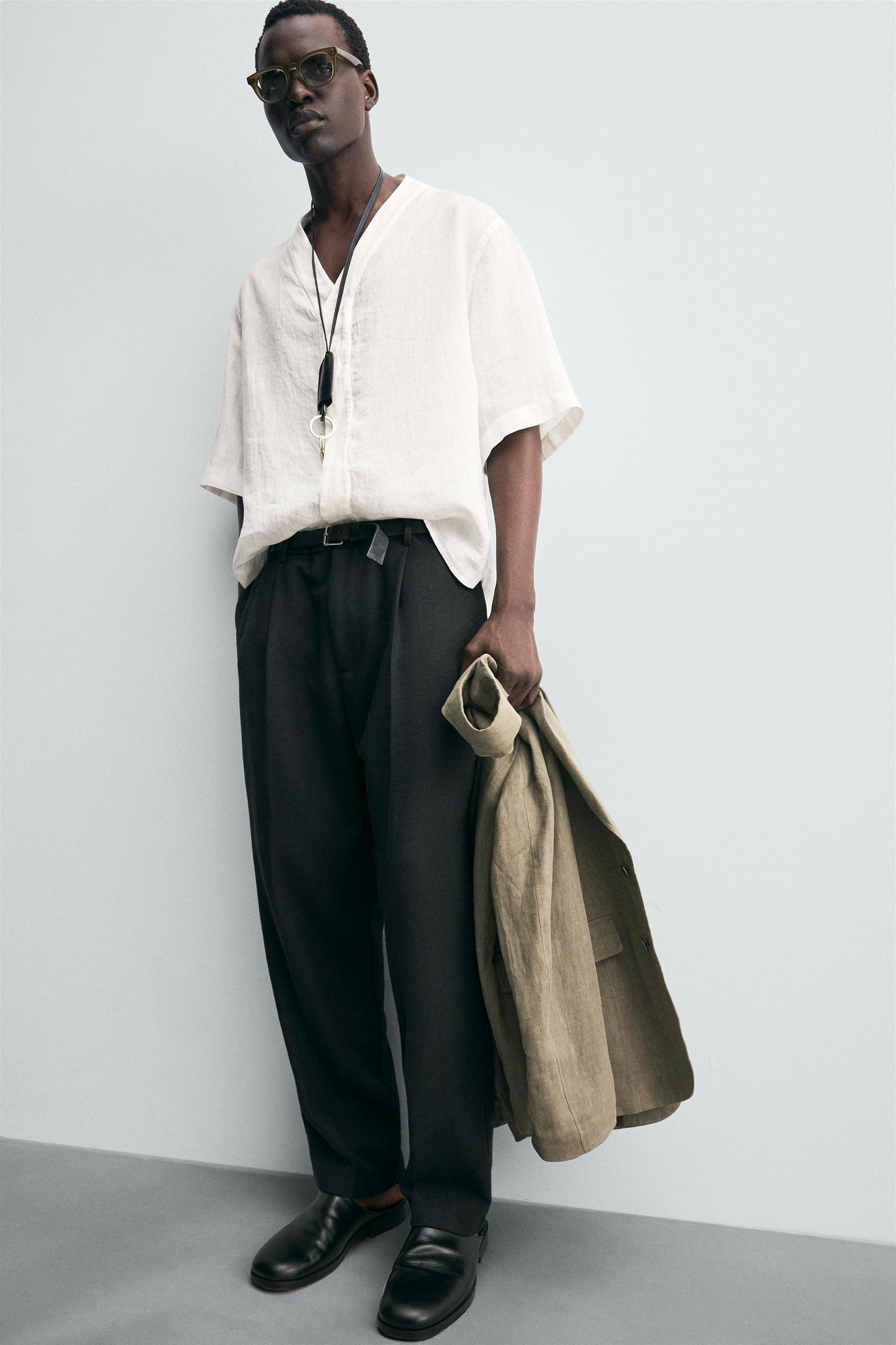 100% LINEN SHIRT Product Image