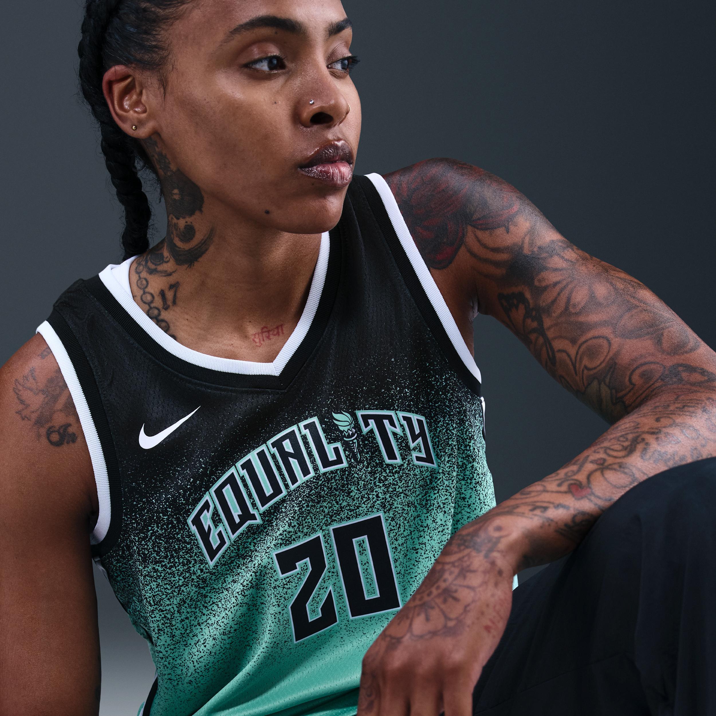 Sabrina Ionescu New York Liberty 2023 Nike Womens Dri-FIT WNBA Victory Jersey | FD0806-305 Product Image