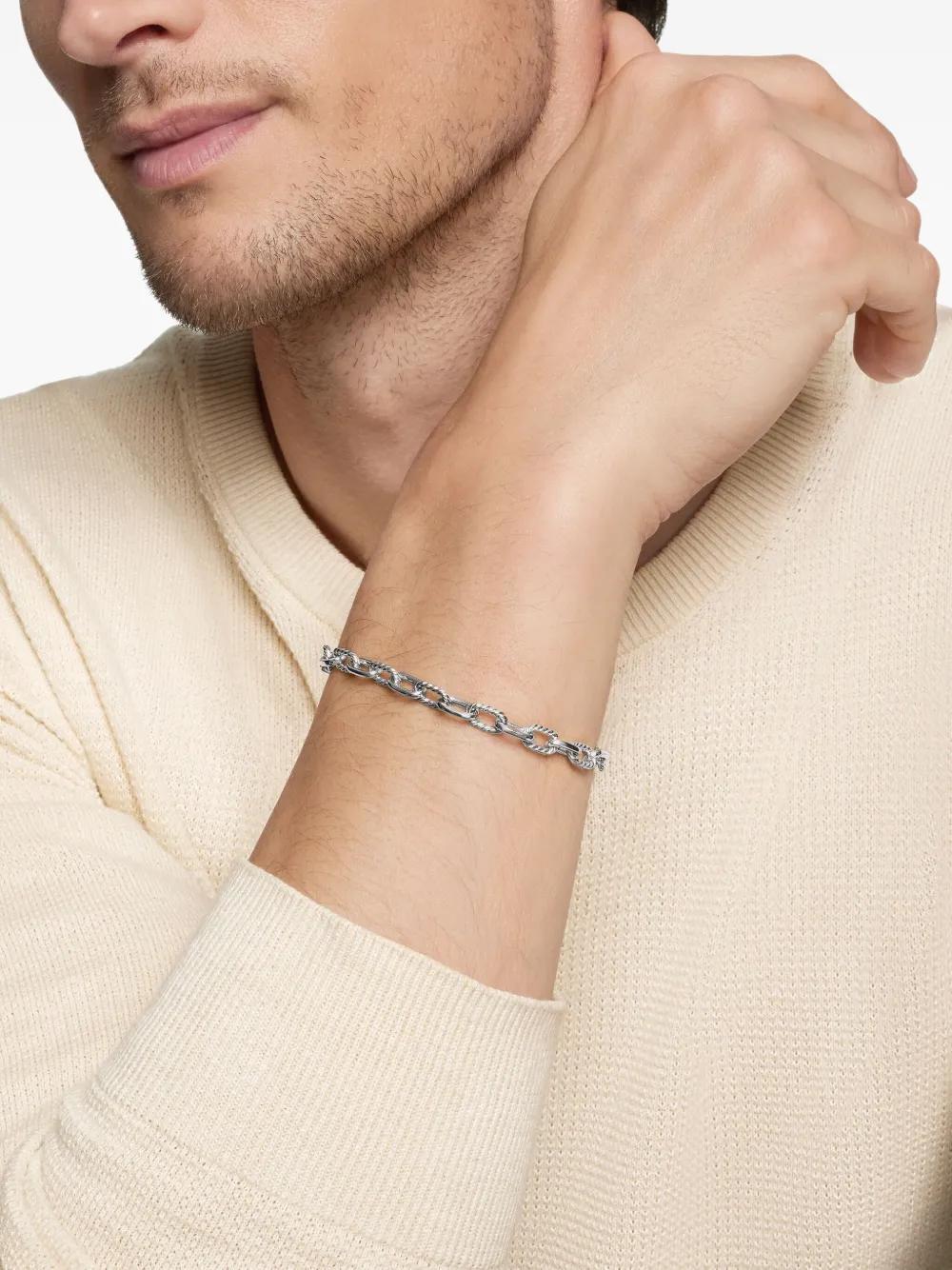 sterling silver DY Madison chain bracelet (6mm) Product Image