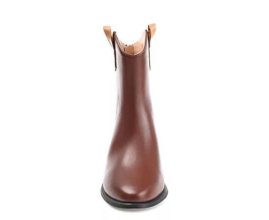Journee Collection Womens Novva Western Ankle Boot Product Image