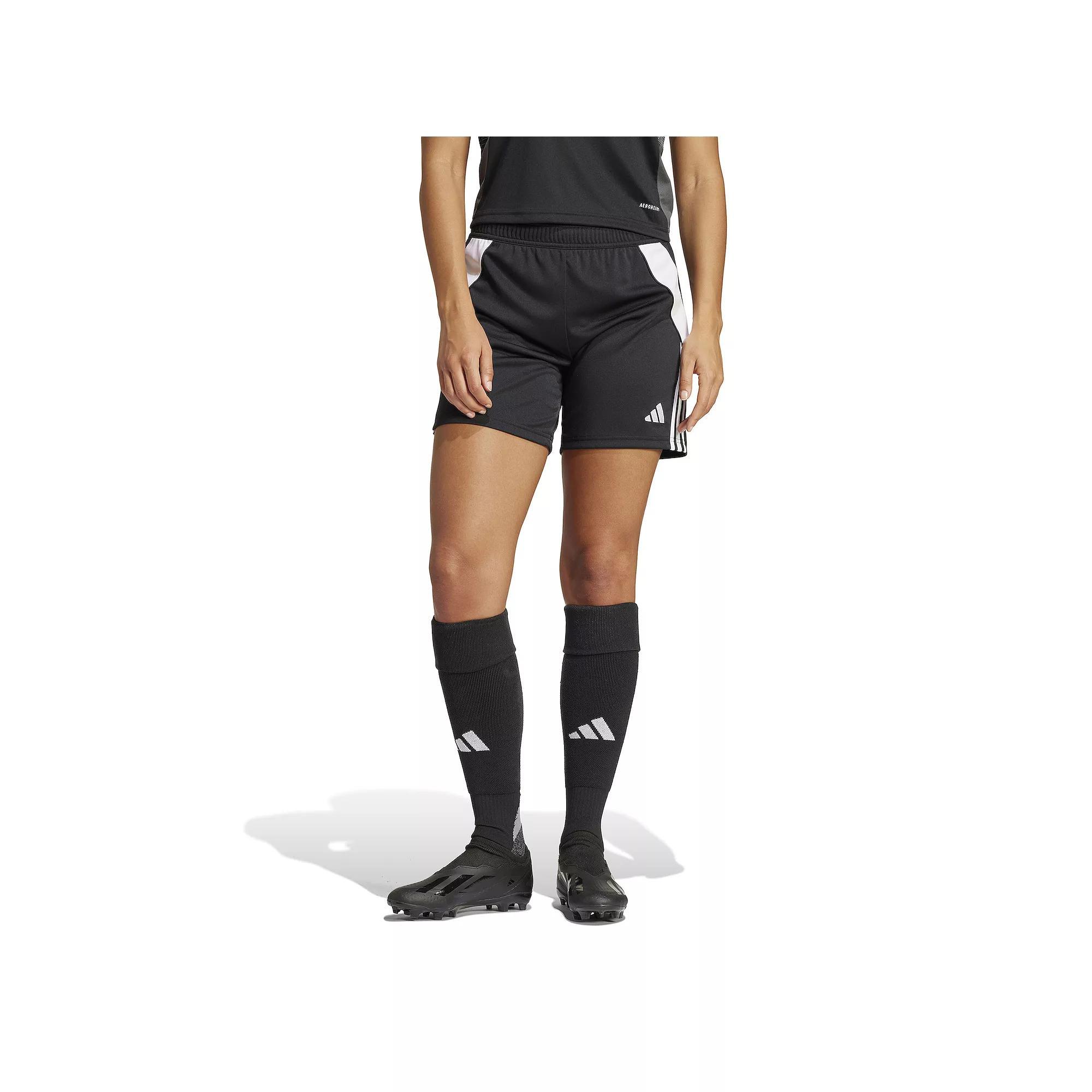 Women's adidas Tiro 24 Soccer Shorts, Size: XS, Black Product Image