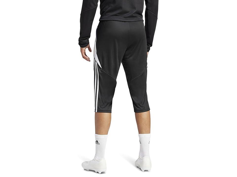 adidas Mens Tiro24 3/4 Pants - Black/White Product Image
