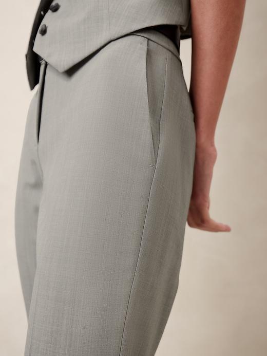 Siena Slim Italian Wool Ankle Pant Product Image