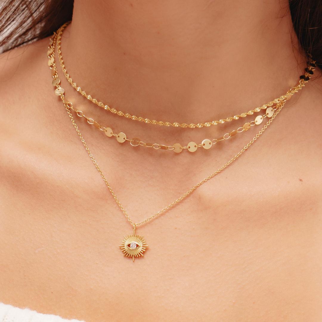 Sun's Eye Necklace Product Image