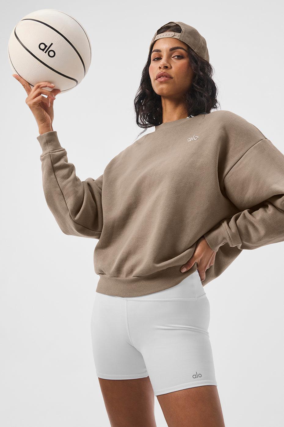 Accolade Crew Neck Pullover - Gravel Product Image