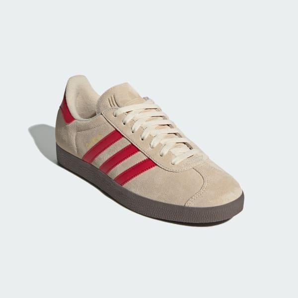 Mens adidas Gazelle Athletic Shoe - Black / Court Green / Gum Product Image