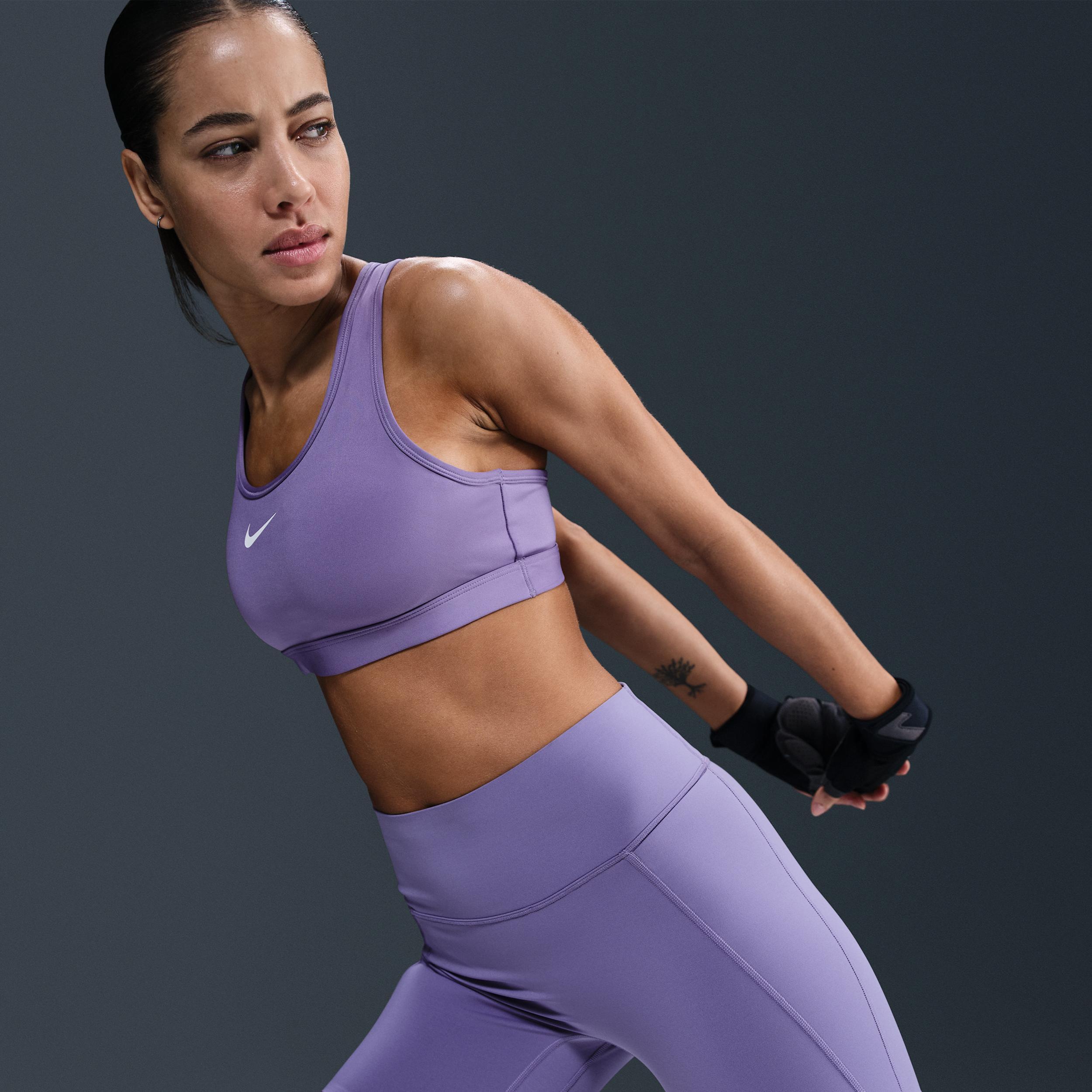 Nike Women's Universa Medium-Support High-Waisted 5" Biker Shorts with Pockets Product Image