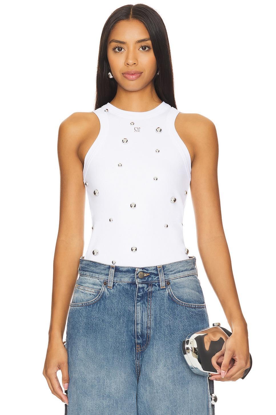 Embellished Tank GIUSEPPE DI MORABITO Product Image