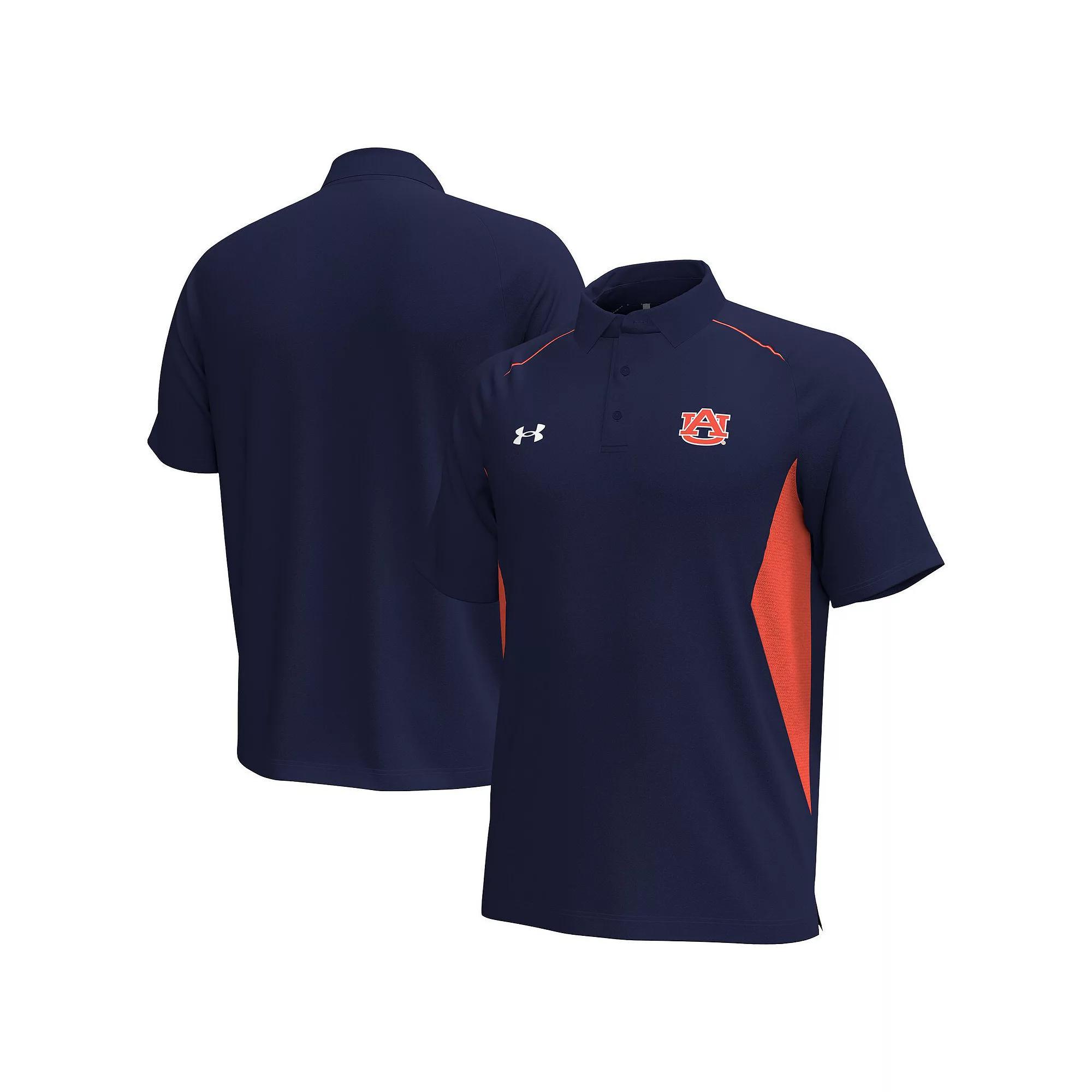 Men's Under Armour  Red Wisconsin Badgers Title Performance Polo, Size: XXL Product Image