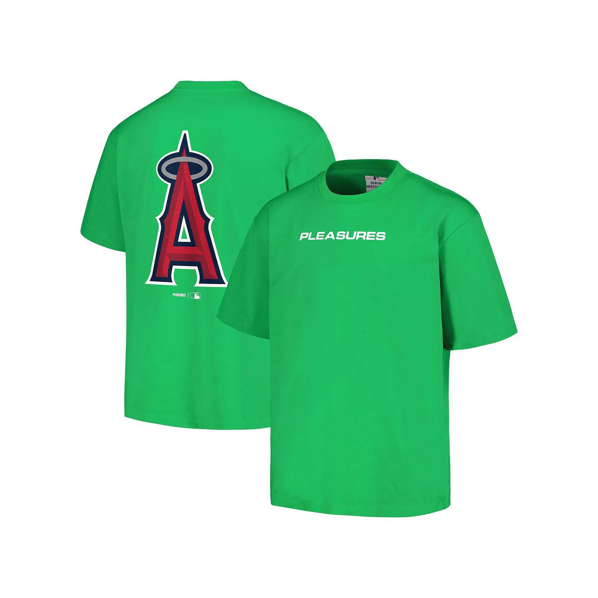 Mens PLEASURES Los Angeles Angels Ballpark T-Shirt Product Image
