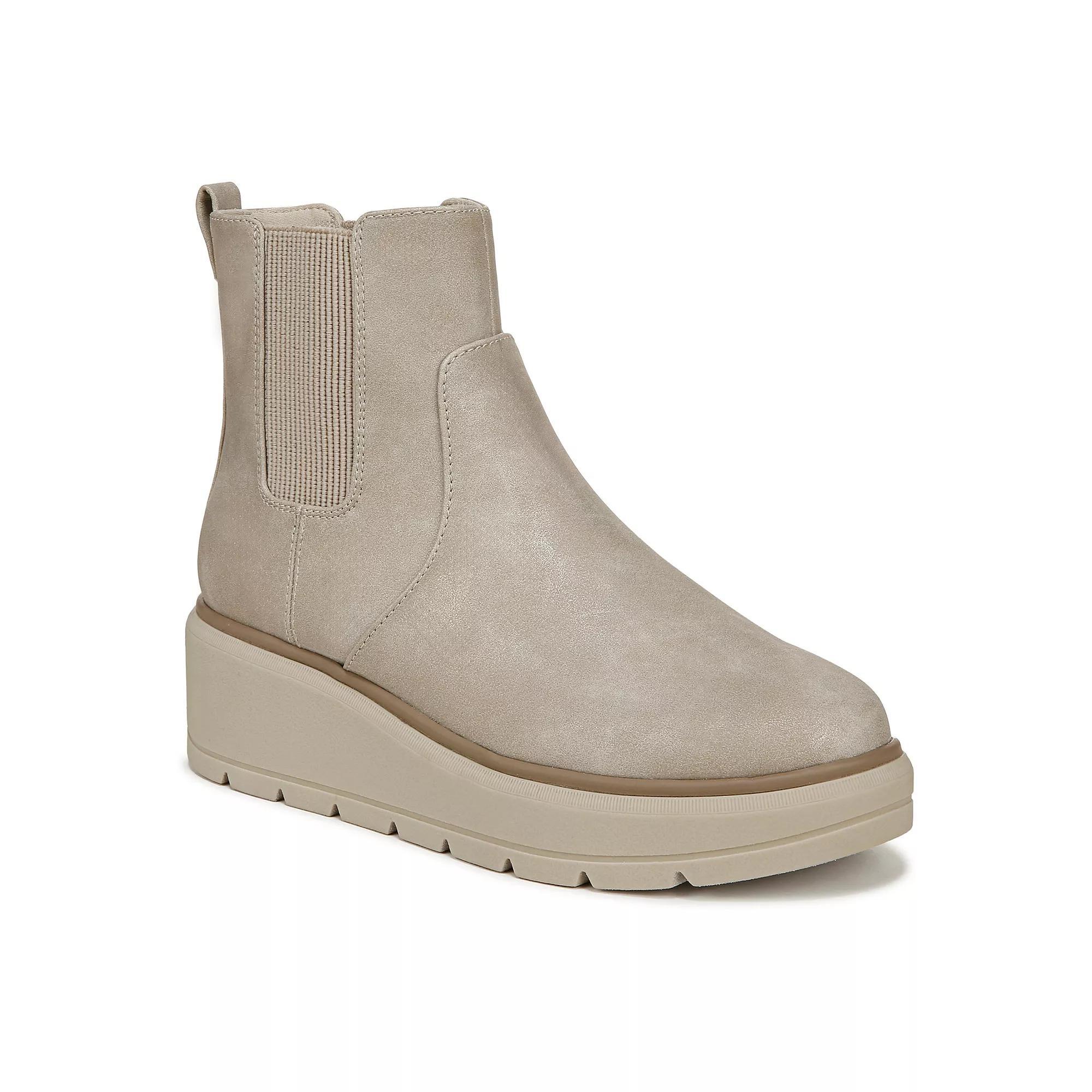 Dr. Scholl's Nice Day Max Women's Wedge Boots, Size: 6, Honey Brown Product Image