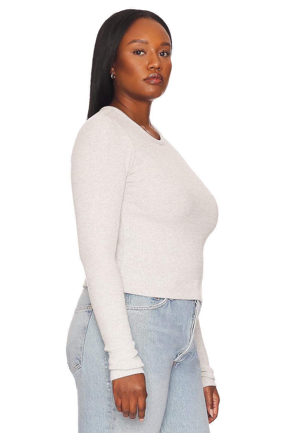 Womens Alma Shrunken Crewneck Sweater Product Image